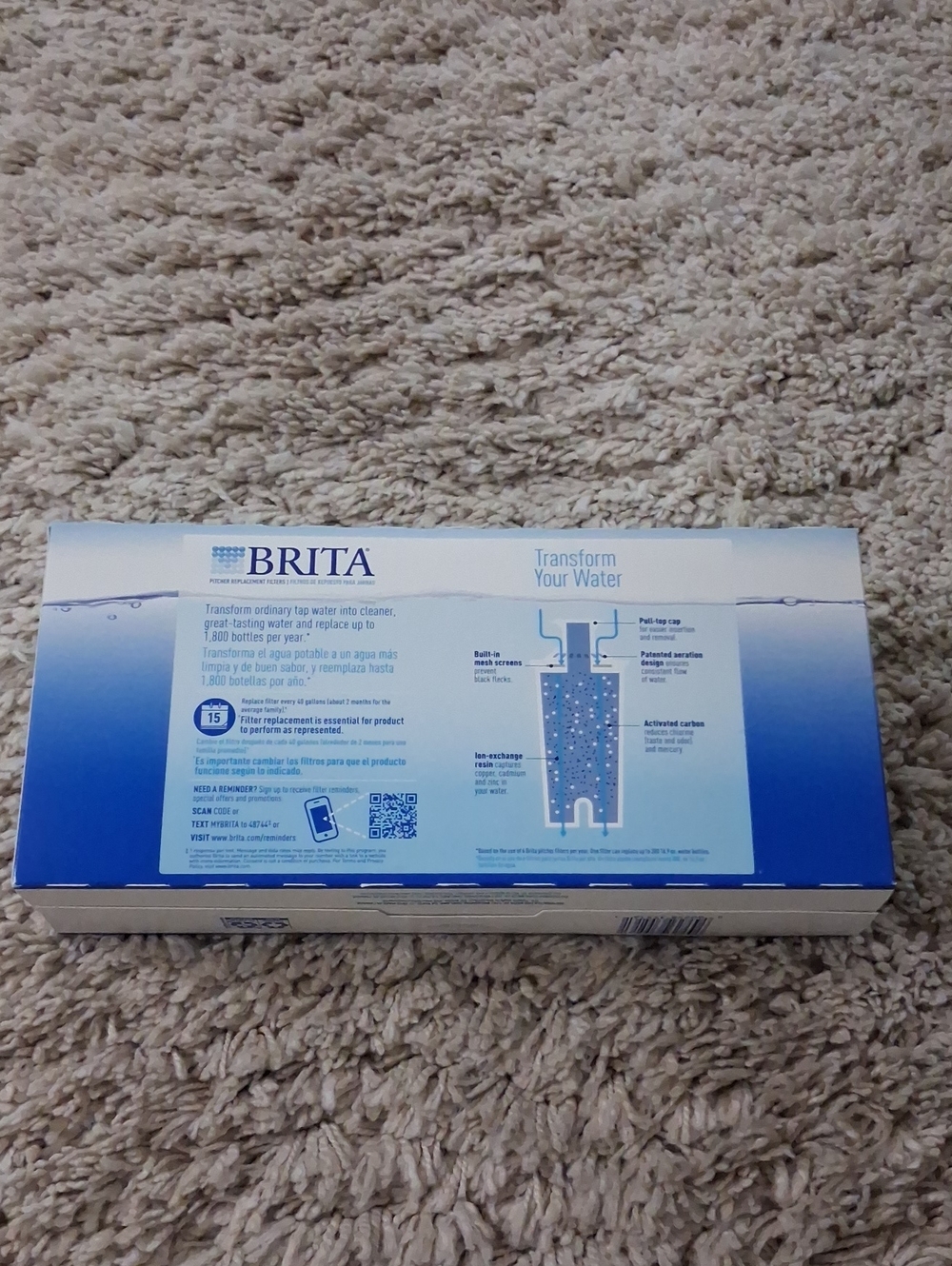 Brita Pitcher Replacement Filters 5 Pack NWT - Picture 2 of 3